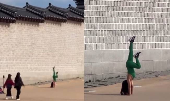 韩媒：越南一女子在首尔景福宫穿紧身衣练瑜伽引韩网民不满<strong></p>
<p>aaa币行情</strong>，当事人回应