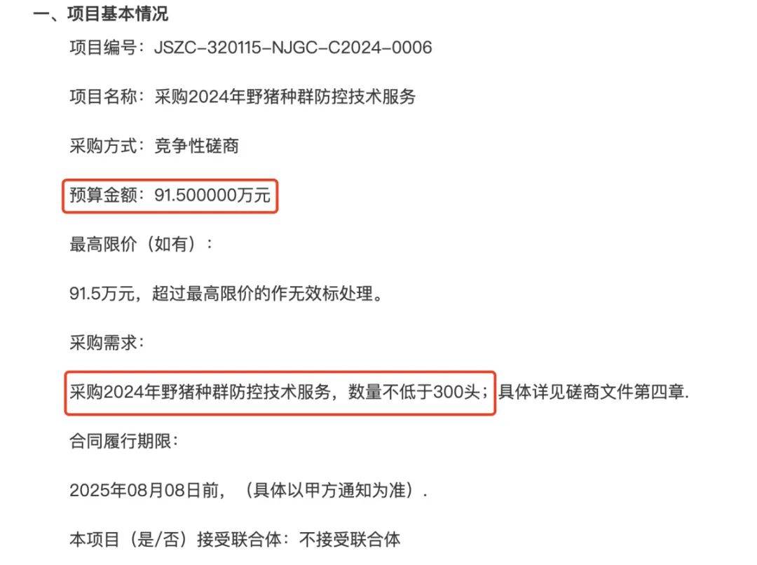 91.5万元打300头野猪<strong></p>
<p>飙升币行情</strong>，南京一企业中标后弃标，知情人：人手不够