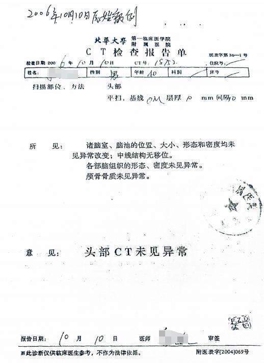 车祸后CT查出脑瘤医生没告知<strong></p>
<p>合约币走势</strong>？男子此后开颅术致性功能丧失等多项残疾