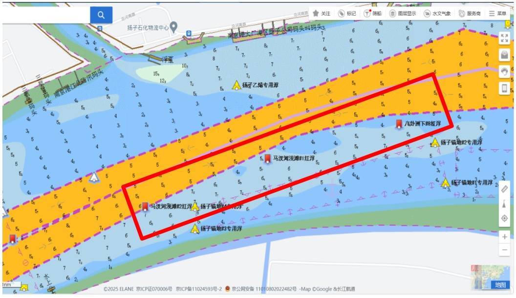 长江南京段水深异常<strong></p>
<p>币资讯</strong>，江苏海事部门发布提醒