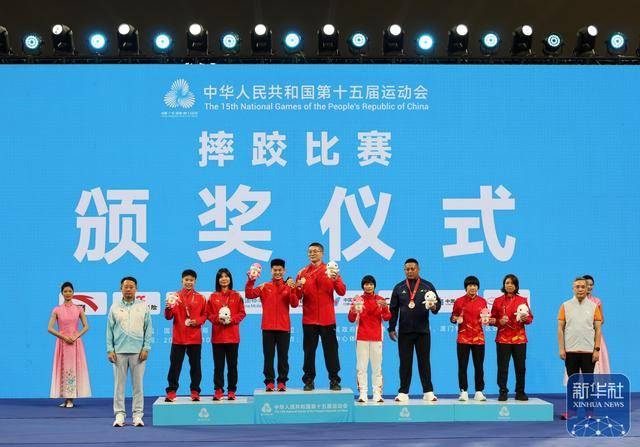 全运会丨朱江夺得摔跤女子自由式50公斤级冠军