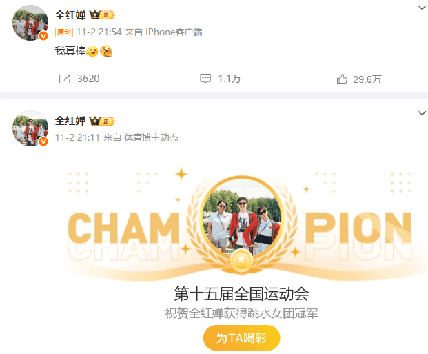 全红婵深夜发文：没有白走的路<strong></p>
<p>幸运链币</strong>，对错都是我的脚印