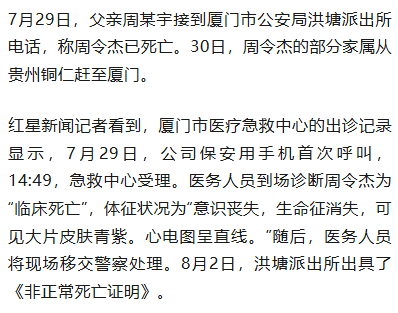 21岁小伙入职3个半月在宿舍猝死<strong></p>
<p>炒币规则</strong>，未获工伤认定，家属质疑过劳死